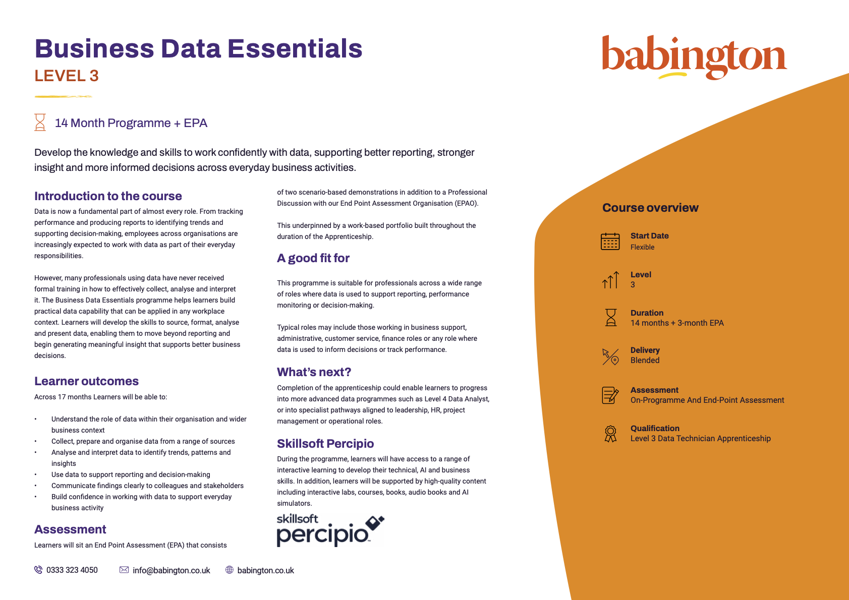 Business Data Essentials L3