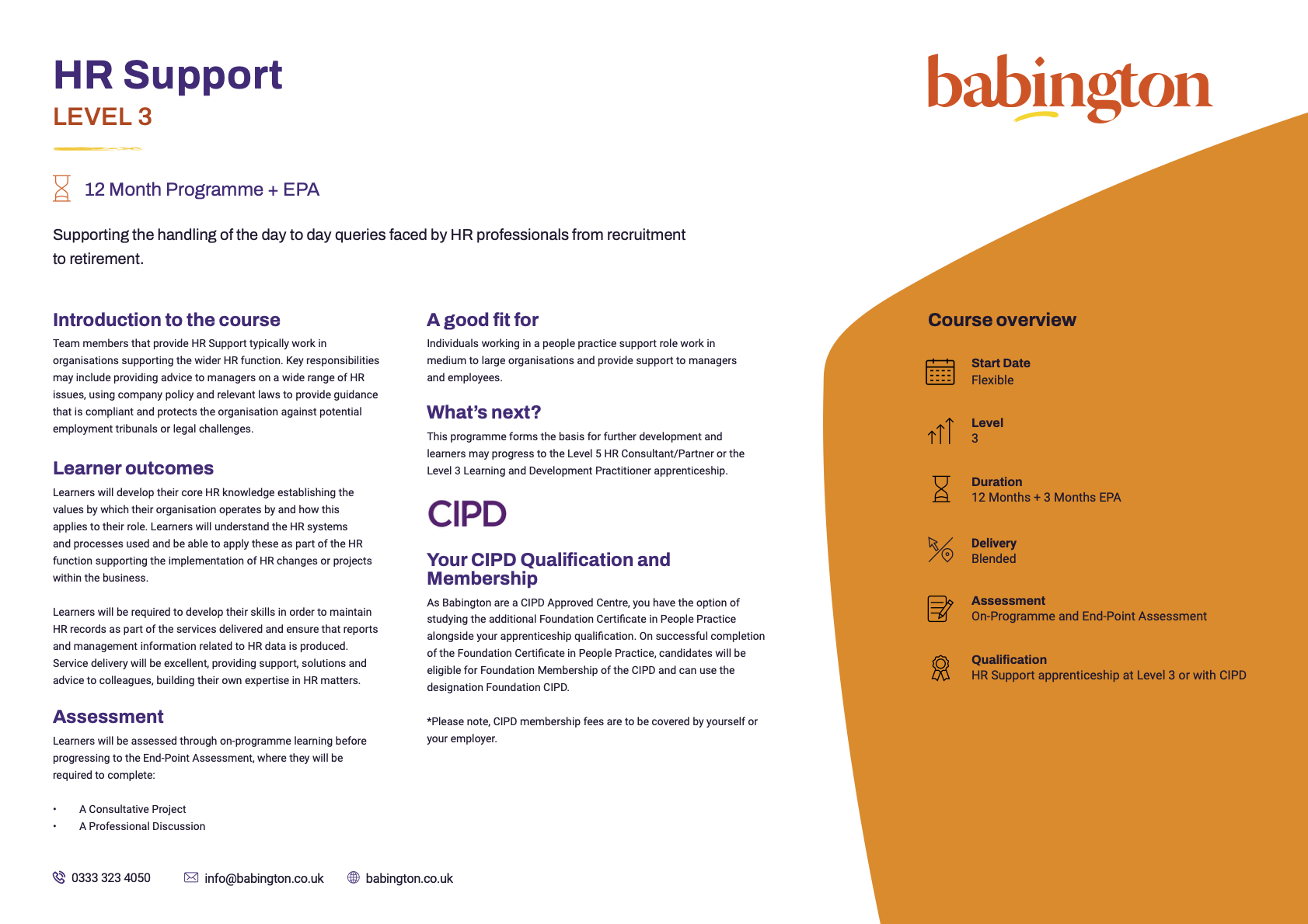 HR Support Level 3 Jan 2026